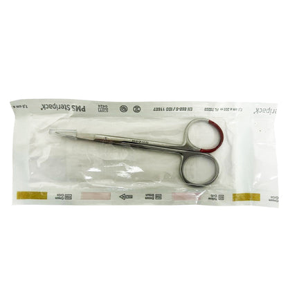 Disposable Iris Scissors, pointed/pointed 11.5 cm, sterile (25 pieces)